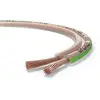 Image de Oehlbach Speaker Wire SP-7 - câble de Haut-Parleur stéréo Hi-FI - câble de Haut-Parleur avec OFC (cuivre sans oxygène) 2 x 0,75 mm² - câble de Haut-Parleur à Mini-Bobine - Transparent 30m