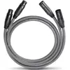 Image de Oehlbach NF 14 Master X XLR Câble de liaison [1x XLR mâle - 1x XLR femelle] 0.75 m anthracite