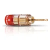 Image de Oehlbach 3022 Banana Solution Flex Connecteur Or - Pack de 4