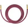 Image de Câble de raccordement Oehlbach 20543 Cinch-RCA audio [1x Cinch-RCA mâle - 1x Cinch-RCA mâle] 3.00 m bordeaux contacts dorés
