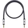 Image de Câble audio Oehlbach 60011 [1x Jack mâle 3.5 mm - 1x Jack mâle 3.5 mm] 0.50 m noir contacts dorés
