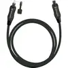 Image de Toslink audio Câble de raccordement [1x Toslink mâle (ODT) - 1x Toslink mâle (ODT)] 3.00 m noir Oehlbach OPTO Star Black