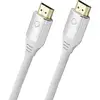 Image de Câble de raccordement Oehlbach HDMI Fiche mâle HDMI-A, Fiche mâle HDMI-A 1.50 m blanc D1C92490 8K UHD Câble HDMI