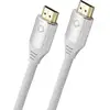 Image de Câble de raccordement Oehlbach HDMI Fiche mâle HDMI-A, Fiche mâle HDMI-A 3.00 m blanc D1C92494 8K UHD, contacts dorés Câble HDMI