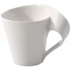Image de Villeroy & Boch 10-2525-1300 Newwave Tasse à Café, 0,2 L, Porcelaine Blanc 32 x 21,5 x 9,5 cm