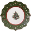 Image de Villeroy & Boch Toy's Delight Assiette Petit-Déjeuner Verte, 24 cm, Porcelaine Premium