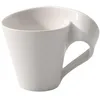 Image de Villeroy & Boch NewWave Caffè Tasse, 250 ml, Porcelaine Premium, Blanc