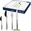 Image de Villeroy & Boch - Arthur Ménagère Couverts 24 Pièces pour 6 Personnes Argent, Garanti Lave-Vaisselle, Couverts de Table, Ensemble Couvert Platine, Set de Couverts de Table, Acier Inoxydable