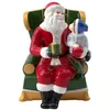 Image de Villeroy & Boch Christmas Toy’S Père Noël sur Son Fauteuil, Multicolore, 10 x 10 x 15 cm