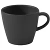 Image de Villeroy & Boch - Manufacture Rock Tasse à moka/expresso, belle petite tasse noire en porcelaine premium, résistante au lave-vaisselle