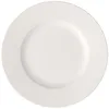 Image de Villeroy & Boch Manufacture Rock Blanc Assiette pour Le Petit-déjeuner (22 cm), Porcelaine Premium, Blanc