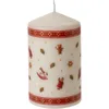 Image de Villeroy & Boch - Winter Specials Bougie Cadeau Toys M, Bougie décorative de Noël pour Votre Table Festive, Cire, 7 x 12 cm
