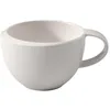 Image de Tasse à moka/expresso NewMoon - Villeroy & Boch, élégante tasse avec anse pour expresso et moka, porcelaine de qualité premium, résistante au lave-vaisselle, blanche, 90 ml