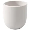 Image de Gobelet sans anse NewMoon - Villeroy & Boch, tasse de style moderne pour le thé ou le café, porcelaine de qualité premium, blanc, résistant au lave-vaisselle