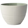 Image de like. by Villeroy & Boch   it's my match Mineral Leaf mug, Tasse élégante pour Un Plaisir du thé inégalé, Porcelaine Premium, Vert, Blanc, adapté au Lave-Vaisselle