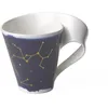 Image de Villeroy & Boch - NewWave Stars Mug avec anse, tasse élégante motif Sagittaire, porcelaine premium, adapté au lave-vaisselle, blanc/bleu, 300 ml