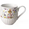 Image de Villeroy & Boch Spring Fantasy Grand bol en porcelaine de qualité supérieure Motif prairie florale Multicolore 30 x 5 cm