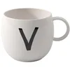 Image de like. by Villeroy & Boch Mug Letters V 13x10x8cm