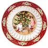 Image de Villeroy & Boch - Toy’s Fantasy, coupe carrée, Père Noël, 23,5 x 23,5 x 3,5cm, Porcelain Premium, multicolore