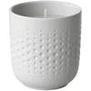 Image de Villeroy & Boch   Manufacture Collier Blanc Bougie Parfumée Perle Sparkle 8,5 X 8,5 X 9 Cm, Porcelaine Premium, Durée De Combustion De 40 H
