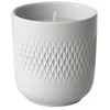 Image de Villeroy & Boch   Manufacture Collier Blanc Bougie Parfumée Carre Mystery 8,5 X 8,5 X 9 Cm, Porcelaine Premium, Durée De Combustion De 40 H