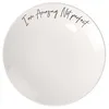 Image de Villeroy & Boch - Statement Assiette Pour Le Petit-Déjeuner Amazing Not Perfect 21 X 21 X 2,5 Cm, Assiette En Porcelaine Blanche