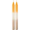 Image de like. by Villeroy & Boch Like Home bougie longue Apricot et Clay, 2 x 23 cm, 2 pièces, multicolore
