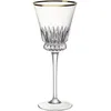 Image de Villeroy & Boch - lot de verres à vin blanc avec bord doré Grand Royal Gold, verres à vin de 125 ml, verre cristallin, transparent