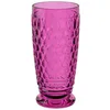 Image de Villeroy & Boch - Boston Berry verre à long drink, 300 ml, verre en cristallin pour les cocktails, résistant au lave-vaisselle, rose