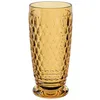 Image de Villeroy & Boch - Boston Safron verre à long drink, 300 ml, verre en cristallin pour les cocktails, résistant au lave-vaisselle, jaune