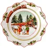 Image de Villeroy & Boch - Annual Christmas Edition assiette 2025 24 cm multicolore, assiette Noël, assiettes festive, pièce à collectionner, vaisselle céramique, vaisselle de Noël, porcelaine premium