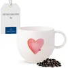 Image de Villeroy & Boch   With Love mug à anse Sending Love, porcelaine Premium, cadeau, tasse à café, mug, tasse pour le café et le thé 290 ml, résistant au lave-vaisselle et au four à micro-ondes