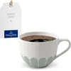 Image de Villeroy & Boch - Fleur vert tasse à café verte, rés. lave-vaisselle/four à micro-ondes, tasse pour le café ou le thé, mug à café, mug motif floral, tasse à cappuccino, tasse à thé, Porcelaine Premium