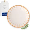 Image de Villeroy & Boch Fleur soleil Assiette plate 28,5x28,5x3,5cm