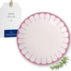 Image de Villeroy & Boch - Fleur cassis assiette plate rose, rés. lave-vaisselle/micro-ondes, ass. en porcel. pr plats principaux, grde assiette, vaisselle en céramique empilable, assiette, Porcelaine Premium