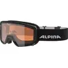Image de ALPINA Unisexe - Adultes, SCARABEO S Q Lunettes de ski, black, One Size