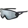 Image de ALPINA Unisexe - Adultes, 5W1NG Lunettes de sport, all black matt, One Size