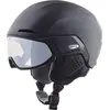 Image de ALPINA Unisexe - Adultes, Alto V Visierhelm, Black Matt, 59-63 cm