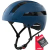 Image de ALPINA Unisexe - Adultes, Soho Casque de vélo, Navy Matt, 51-56 cm