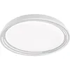 Image de Fischer & Honsel Dua Plafonnier, blanc, diamètre : 43 cm, A : 7,50 cm, intensité variable sur 3 niveaux via interrupteur mural, 1 LED 22,0 W 3000 K, 2700 lm, classe d'efficacité énergétique : F