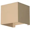 Image de Applique murale d'extérieur | Couleur sable | Sortie de lumière réglable de 10 à 120 ° | Largeur : 11 cm, Hauteur : 10 cm | Écart : 10 cm | 2 LED 3 W 3000 K | 620 lm