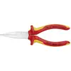 Image de Knipex 30 16 160 VDE Pince à becs plats droite Acier magnétique Chrome-Vanadium 160 mm