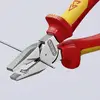 Image de Knipex 02 06 200 VDE Pince universelle à forte démultiplication 200 mm DIN ISO 5746, DIN EN 60900