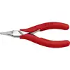 Image de Knipex 35 11 115 pour lélectronique et la mécanique de précision Pince à becs plats droite Acier à outils 115 mm