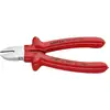 Image de Pince coupante diagonale avec facette Knipex 70 07 180 180 mm 1 pc(s)