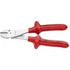 Image de Pince coupante diagonale à forte démultiplication avec facette Knipex 74 07 200 200 mm 1 pc(s)