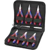 Image de Knipex 00 20 16 pour lélectronique et la mécanique de précision Jeu de pinces 7 pièces
