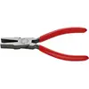 Image de Knipex 20 01 140 pour lélectronique et la mécanique de précision Pince à becs plats droite Acier magnétique Chrome-Vanadium 140 mm