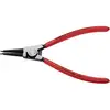 Image de Knipex 46 11 A2 Pince pour circlips Adapté pour (pinces pour circlips) circlips extérieurs 19-60 mm Forme de la panne (détails) droite