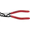 Image de Knipex 46 21 A11 Pince pour circlips Adapté pour (pinces pour circlips) circlips extérieurs 10-25 mm Forme de la panne (détails) coudée 90°